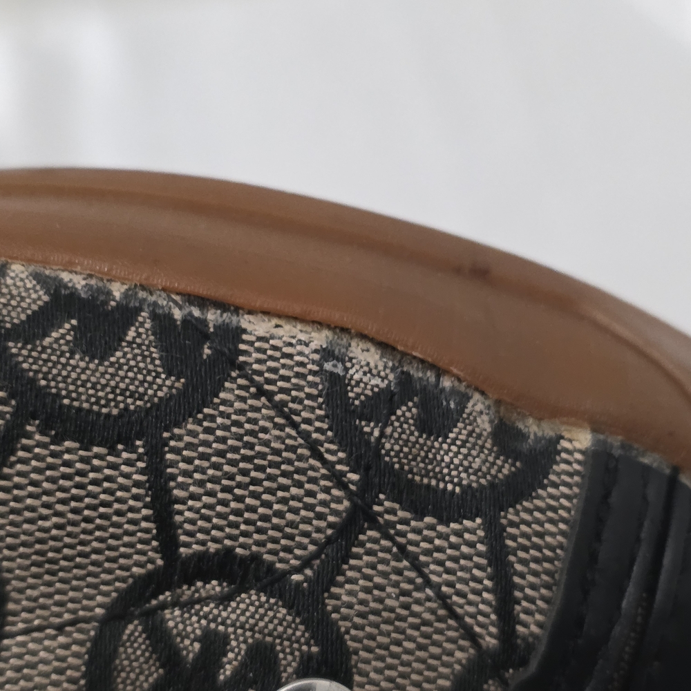 Michael Kors Black and Tan Women's Sneakers - Picture 7 of 9